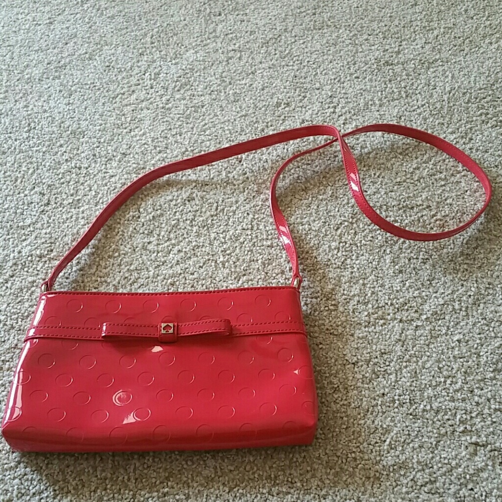 Kate Spade Vibrant Red Crossbody Bag